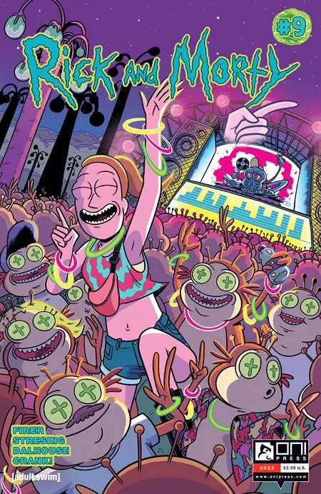 Rick And Morty #9 Cvr B Marc Ellerby Var (Mr) 1
