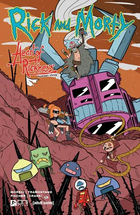Rick And Morty Heart Of Rickness #3 Cvr B Marc Ellerby Var (Mr) 1