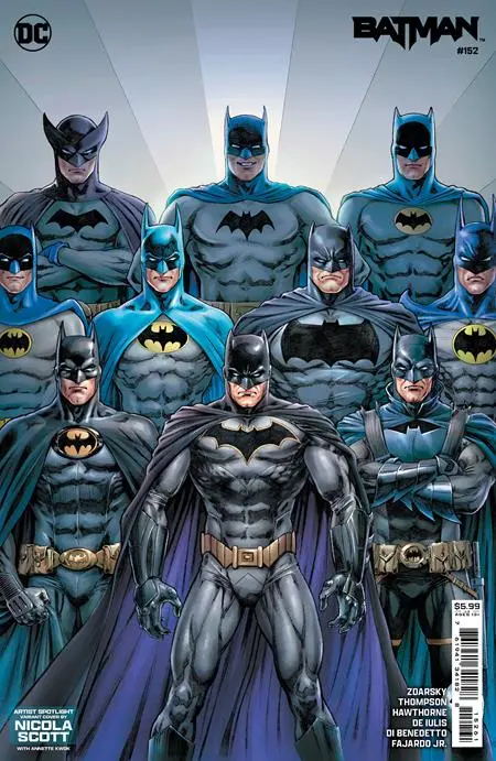 Batman #152 Cvr D Nicola Scott Artist Spotlight Card Stock Var (Absolute Power) 1