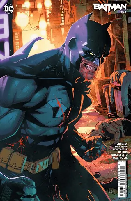 Batman #152 Cvr G Inc 1:25 Belen Ortega Card Stock Var (Absolute Power) 1