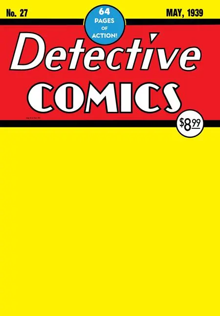 Batman Day 2024 - Detective Comics #27 Facsimile Edition Cvr B Blank Var 1