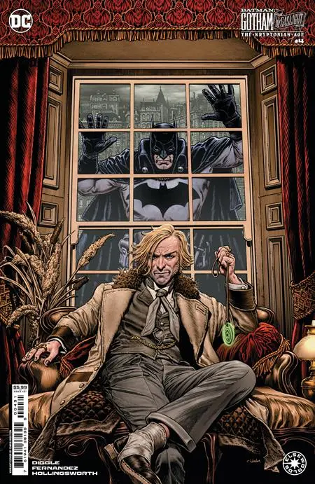 Batman Gotham By Gaslight The Kryptonian Age #4 (Of 12) Cvr Chris Weston Card Stock Var 1