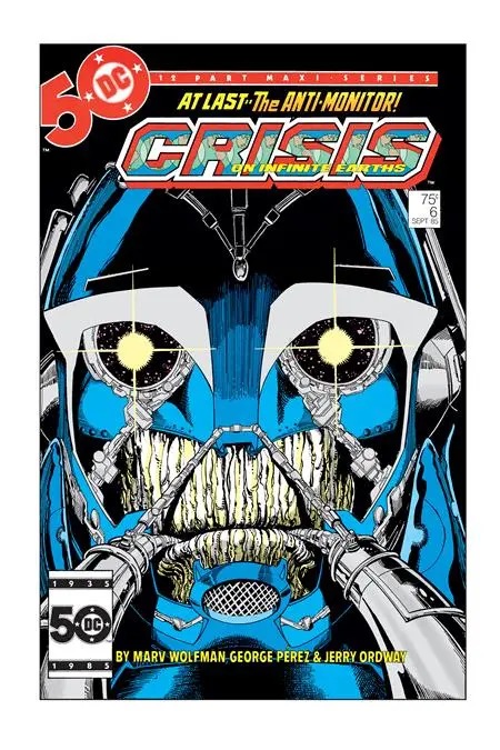 Crisis On Infinite Earths #6 Facsimile Edition Cvr B George Perez Foil Var 1
