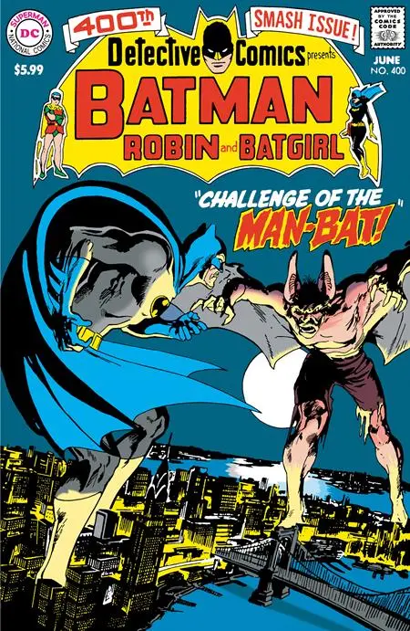 Detective Comics #400 Facsimile Edition Cvr B Neal Adams Foil Var 1