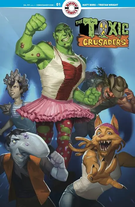 Toxic Crusaders #1 (Of 5) Cvr B 3 Copy Ar Sullivan Unlock Var (Mr) 1
