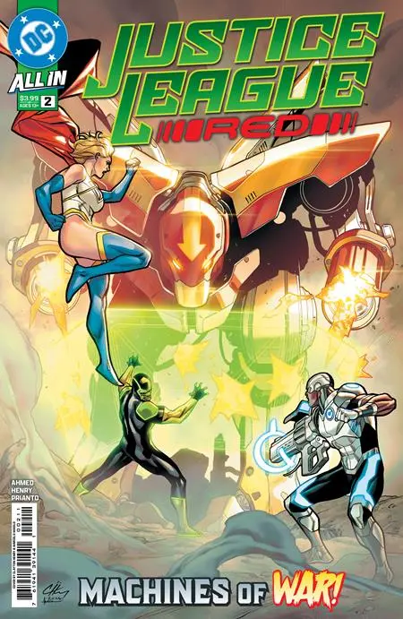 Justice League Red #2 (Of 6) Cvr A Clayton Henry 1
