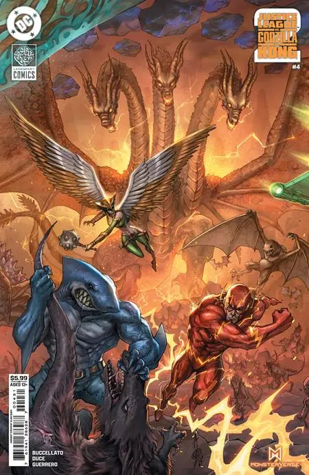 Justice League Vs Godzilla Vs Kong 2 #4 (Of 7) Cvr C Alan Quah Card Stock Var 1