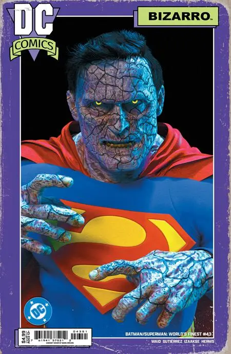 Batman Superman Worlds Finest #43 Cvr E Mark Spears Card Stock Var 1