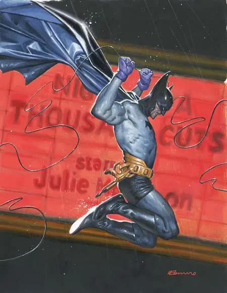 The Bat-Man Second Knight #1 (Of 6) Cvr C Fabrizio De Tommaso Card Stock Var (Mr) 1