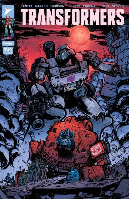 Transformers #24 Cvr B Jorge Corona & Mike Spicer Var 1