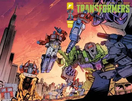 Transformers #24 Cvr F Daniel Warren Johnson & Mike Spicer Wraparound Var 1