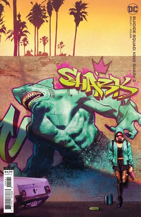 Suicide Squad King Shark #2 (Of 6) Cvr B Jorge Molina Card Stock Var 1