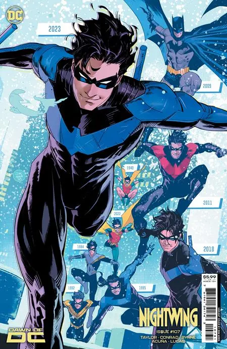 Nightwing #107 Cvr C Dan Mora Card Stock Var 1