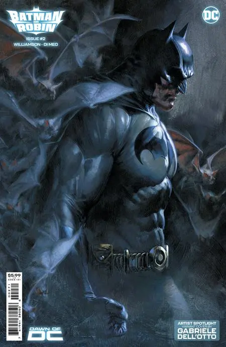 Batman And Robin #2 Cvr D Gabriele Dell Otto Artist Spotlight Card Stock Var 1