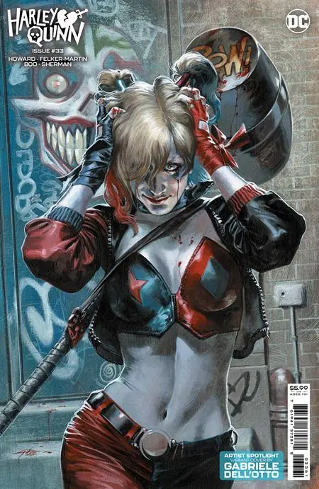 Harley Quinn #33 Cvr C Gabriele Dell Otto Artist Spotlight Card Stock Var 1