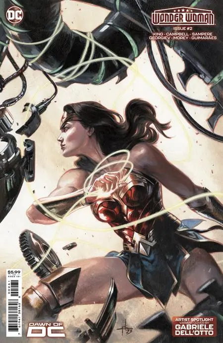 Wonder Woman #2 Cvr D Gabriele Dell Otto Artist Spotlight Card Stock Var 1