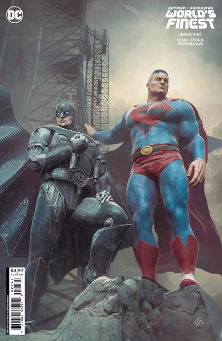 Batman Superman Worlds Finest #20 Cvr B Bjorn Barends Card Stock Var 1