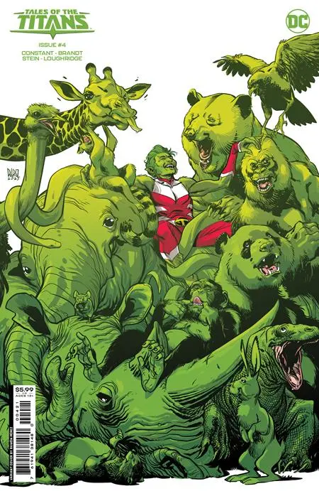 Tales Of The Titans #4 (Of 4) Cvr B Ramon Perez Card Stock Var 1