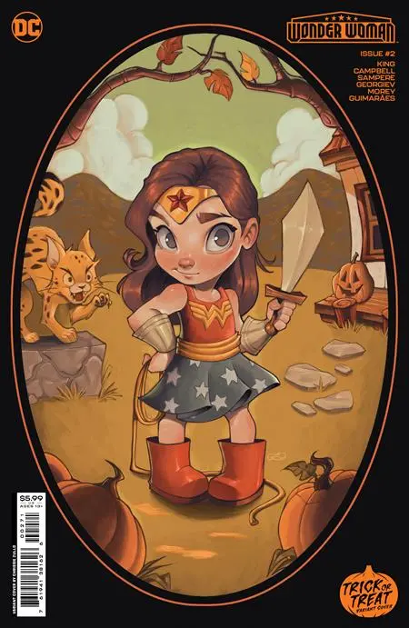 Wonder Woman #2 Cvr G Chrissie Zullo Trick Or Treat Card Stock Var 1