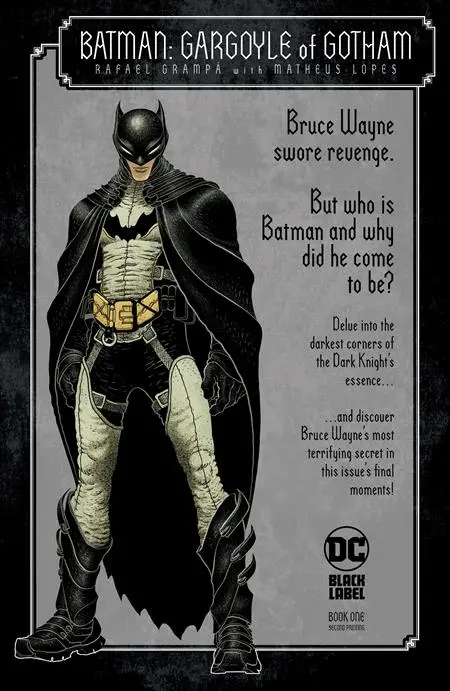 Batman Gargoyle Of Gotham #1 (Of 4) 2Nd Print 1