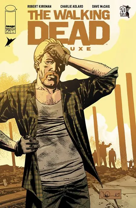 Walking Dead Deluxe #73 Cvr B Charlie Adlard And Dave Mccaig Var (Mr) 1
