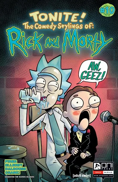 Rick And Morty #10 Cvr B Fred C Stresing Var 1