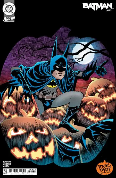 Batman #153 Cvr D Kelley Jones Trick Or Treat Card Stock Var 1