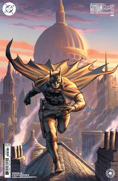 Batman Gotham By Gaslight The Kryptonian Age #5 (Of 6) Cvr B Marco Santucci Card Stock Var 1