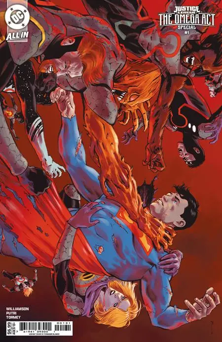 Justice League The Omega Act Special #1 (One Shot) Cvr C Fernando Blanco Card Stock Var (Dc K.O.) 1