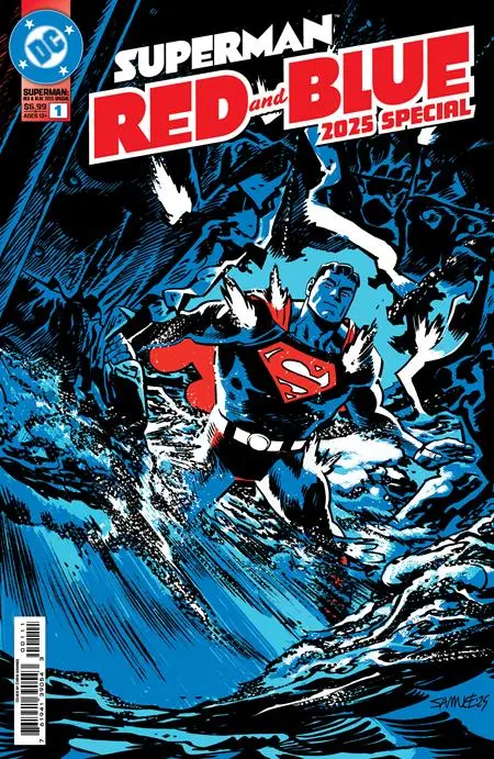 Superman Red & Blue 2025 Special #1 (One Shot) Cvr A Chris Samnee 1