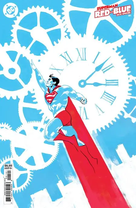 Superman Red & Blue 2025 Special #1 (One Shot) Cvr B Michael Walsh Card Stock Var 1