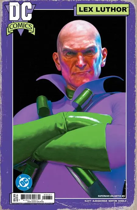 Superman Unlimited #6 Cvr B Mark Spears Card Stock Var 1