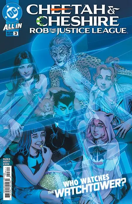 Cheetah And Cheshire Rob The Justice League #3 (Of 6) Cvr A Nicola Scott 1