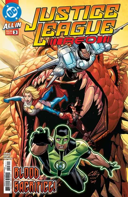 Justice League Red #3 (Of 6) Cvr A Clayton Henry 1