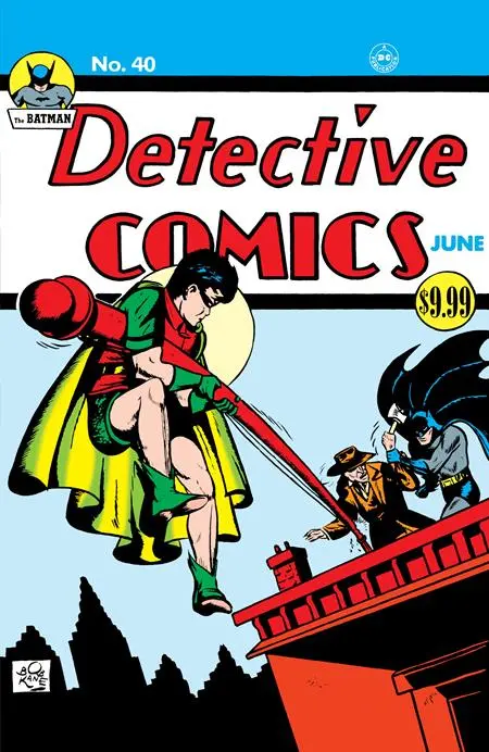 Detective Comics #40 Facsimile Edition Cvr B Bob Kane Foil Var 1