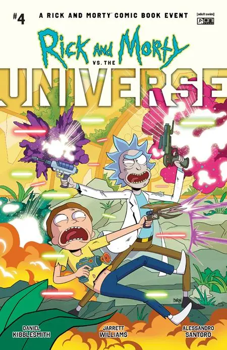 Rick And Morty Vs The Universe #4 (Of 4) Cvr A Dave Bardin 1