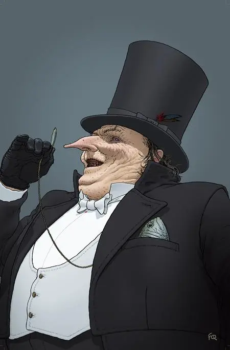 Gotham City Villains Anniversary Giant #1 (One Shot) Cvr C Frank Quitely Penguin Card Stock Var 1