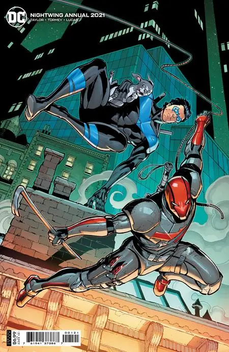 Nightwing 2021 Annual #1 (One Shot) Cvr B Max Dunbard Card Stock Var 1