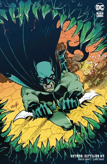 Batman Reptilian #6 (Of 6) Cvr B Cully Hamner Var (Mr) 1