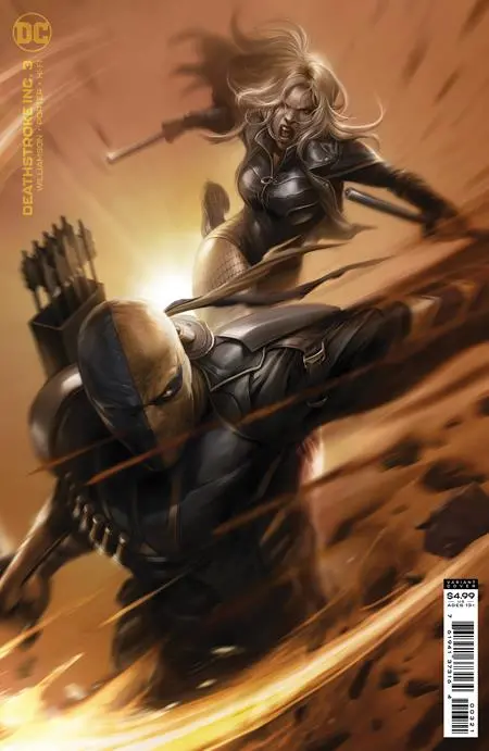Deathstroke Inc #3 Cvr B Francesco Mattina Card Stock Var 1