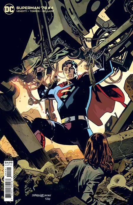 Superman 78 #4 (Of 6) Cvr B Chris Samnee Card Stock Var 1
