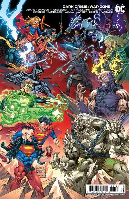 Dark Crisis War Zone (One Shot) Cvr B Foccillo & Rao 1