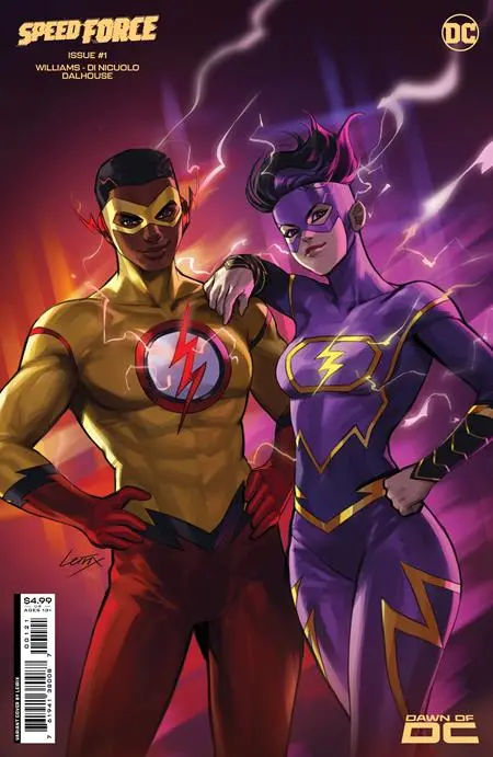 Speed Force #1 (Of 6) Cvr B Lesley Leirix Li Card Stock Var 1