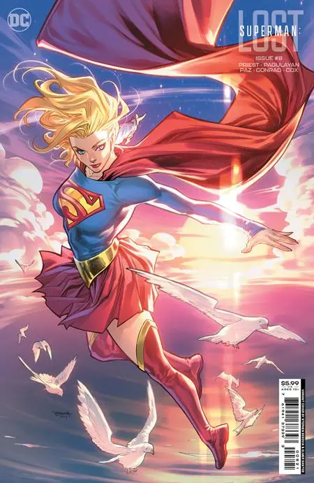 Superman Lost #8 (Of 10) Cvr B Stephen Segovia Card Stock Var 1