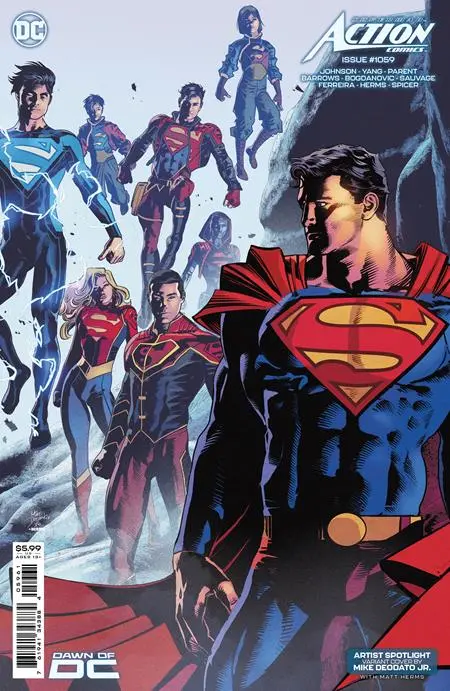 Action Comics #1059 Cvr D Mike Deodato Jr Artist Spotlight Card Stock Var 1