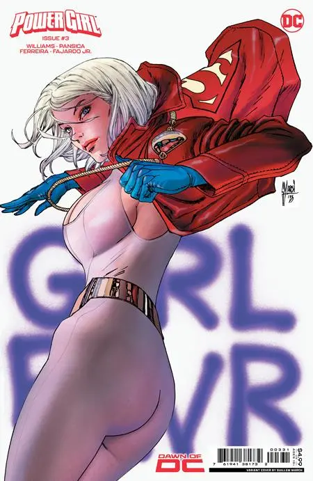 Power Girl #3 Cvr C Guillem March Card Stock Var 1