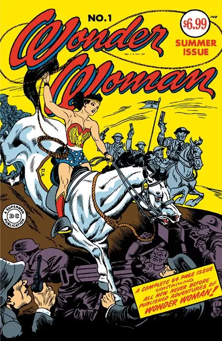 Wonder Woman #1 (1942) Facsimile Edition Cvr B Harry G Peter Foil Var 1