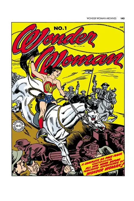 Wonder Woman #1 (1942) Facsimile Edition Cvr B Harry G Peter Foil Var (11/8/2023) 1