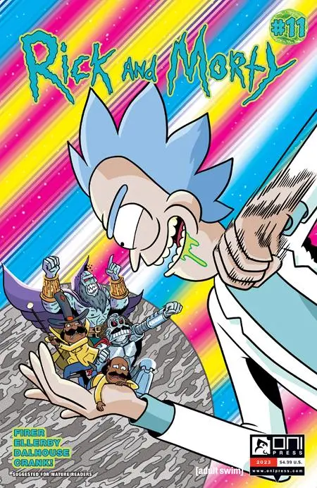 Rick And Morty #11 Cvr A Marc Ellerby (Mr) 1