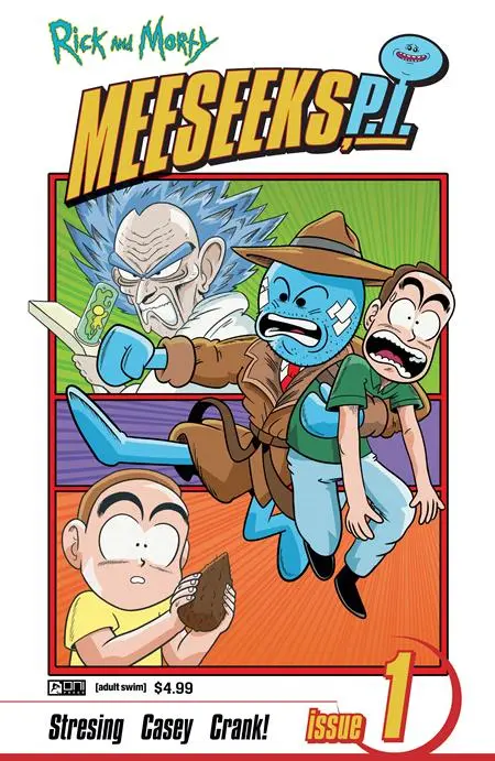 Rick And Morty Meeseeks Pi #1 (Of 4) Cvr B Marc Ellerby Var (Mr) 1